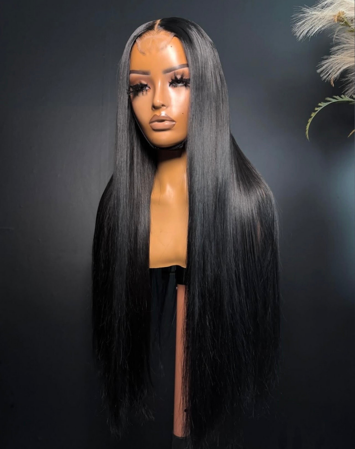 The Midnight Silk Straight Wig
