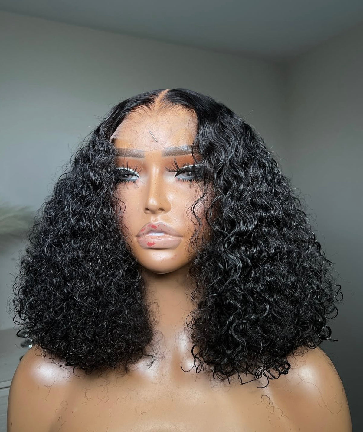 Bob Water Curls Full Frontal