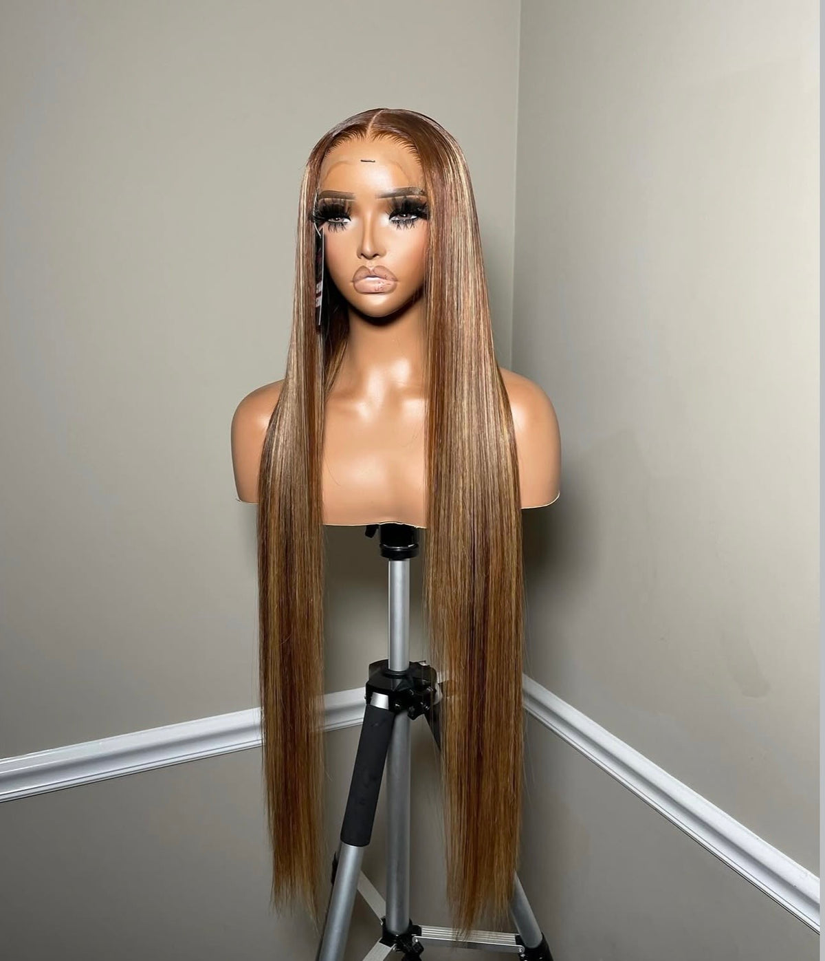 Caramel Luxe Silk Straight Wig