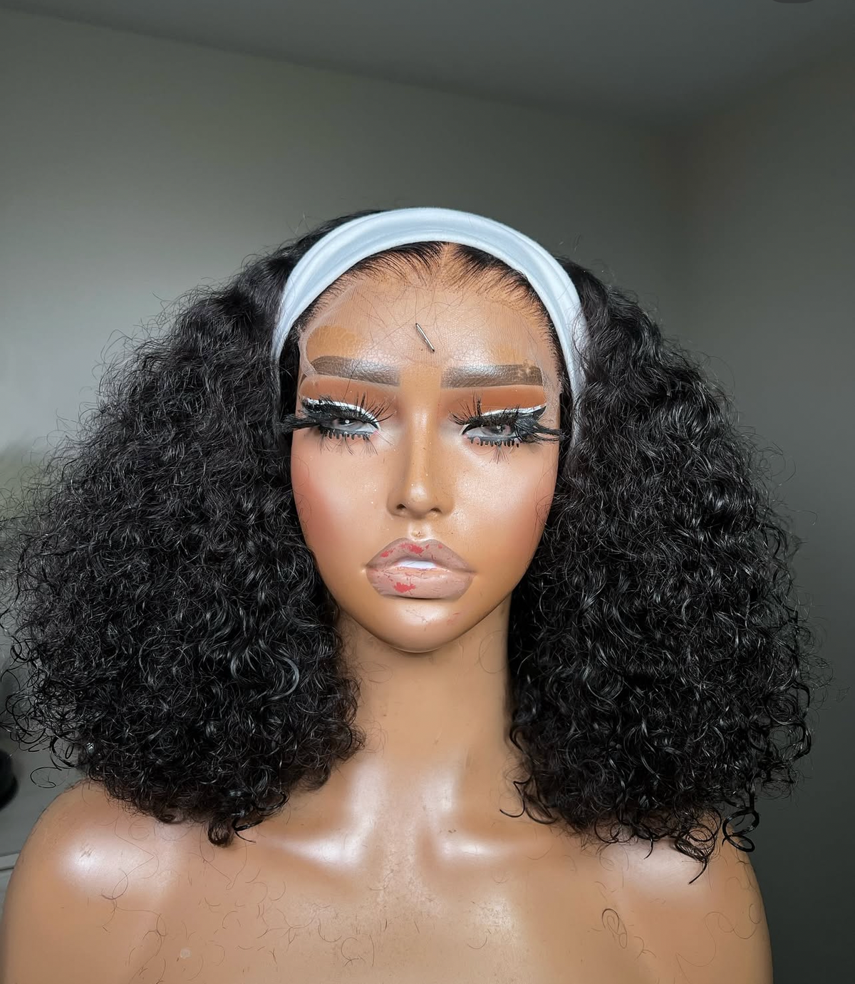 Bob Water Curls Full Frontal