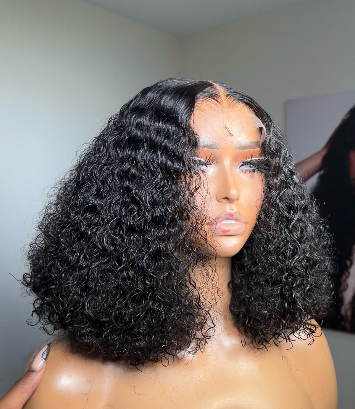 Bob Water Curls Full Frontal