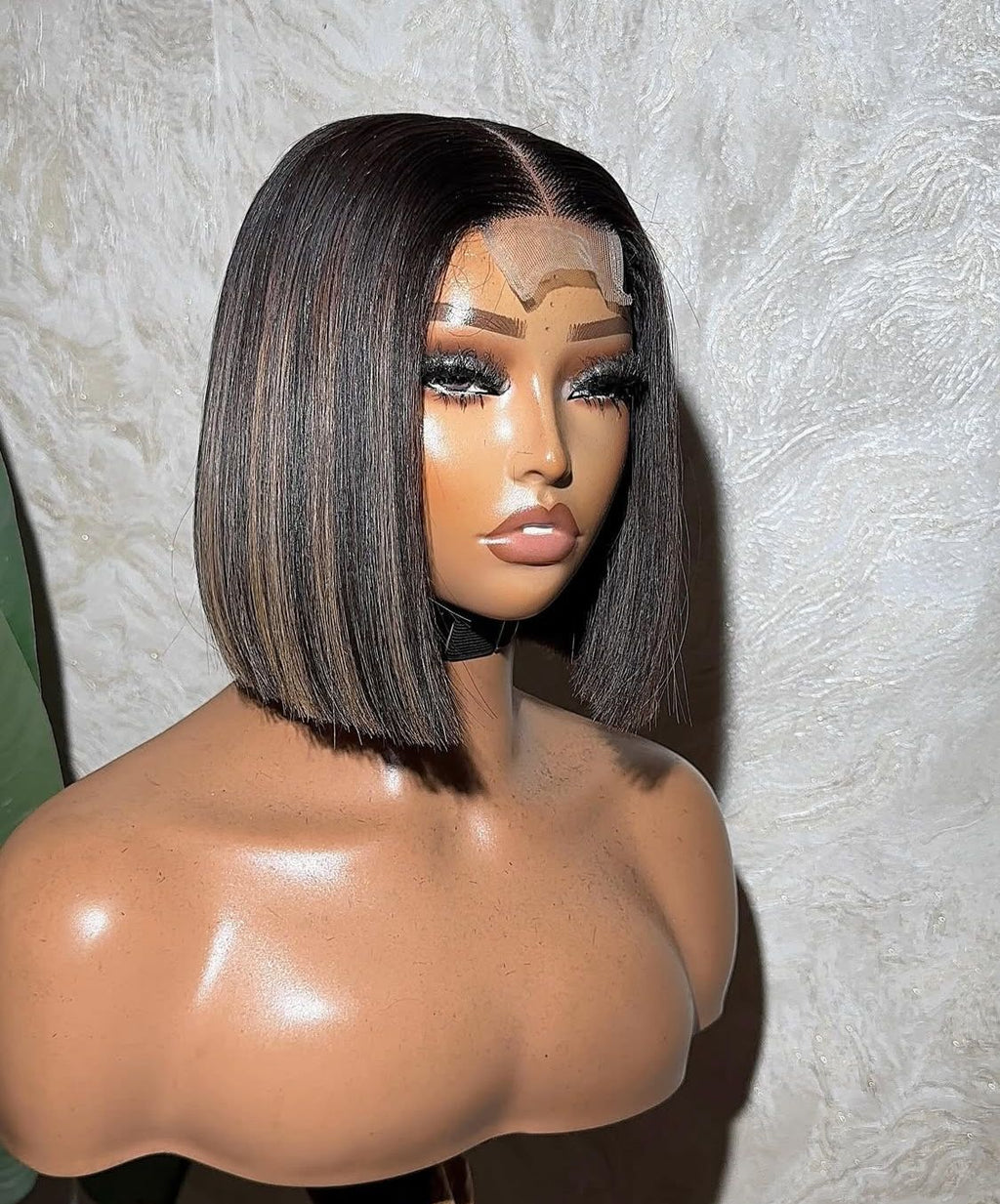 Brown Curve Bob 13x6 Lace wig